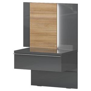 Nočný stolík Onyx ns1/on lakované pacific walnut/anthracit vyobraziť