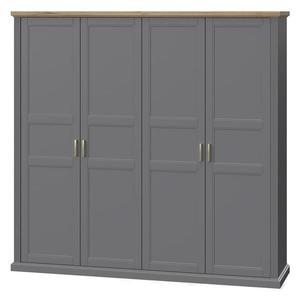 Skriňa 4d Tara p4/ta graphite/pacific walnut vyobraziť