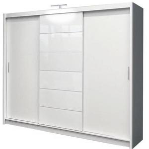 Skriňa Malibu 250 cm biela vyobraziť