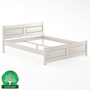 Posteľ buková LK109–180x200 bielený vyobraziť