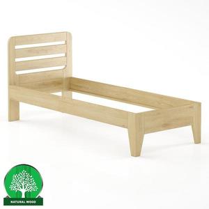 Posteľ buková LK189–80x200 prírodné vyobraziť
