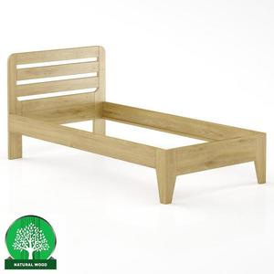 Posteľ buková LK189–100x200 rustikal vyobraziť