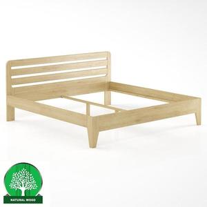 Posteľ buková LK189–200x200 prírodné vyobraziť