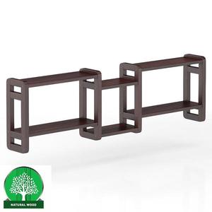 Polička borovica PK103-150x44x19 orech vyobraziť