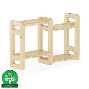Polička borovica PK104-70x44x19 surová vyobraziť