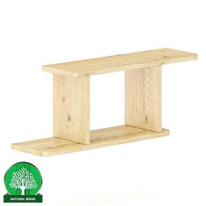Polička borovica PK106-80x36x20 surová vyobraziť