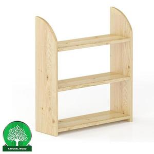 Polička borovica PK111-60x68x19 surová vyobraziť