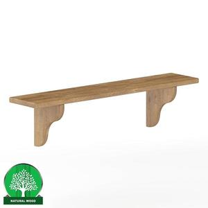 Polička borovica PK120-100x25x20 dub vyobraziť