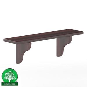 Polička borovica PK121-80x25x20 orech vyobraziť