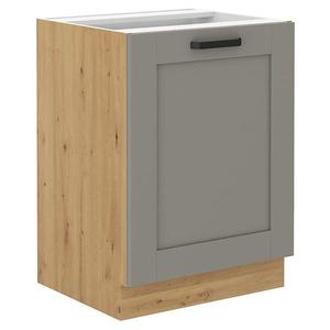 Kuchynská skrinka Luna claygrey/artisan 60D 1F BB vyobraziť