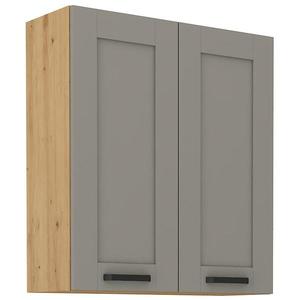 Kuchynská skrinka Luna claygrey/artisan 80G-90 2F vyobraziť