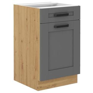 Kuchynská skrinka Luna dustgrey/artisan 50D 1F 1S BB vyobraziť