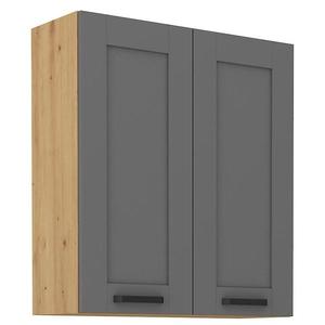 Kuchynská skrinka Luna dustgrey/artisan 80G-90 2F vyobraziť