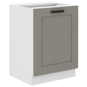 Kuchynská skrinka Luna claygrey/biela 60D 1F BB vyobraziť