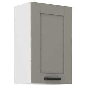 Kuchynská skrinka Luna claygrey/biela 45G-72 1F vyobraziť