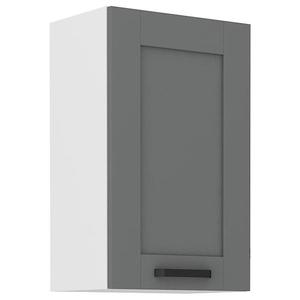 Kuchynská skrinka Luna dustgrey/biela 45G-72 1F vyobraziť