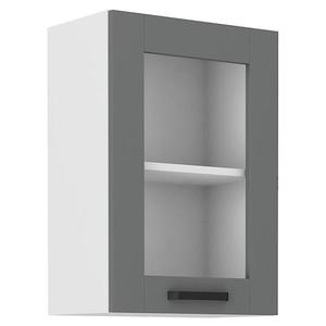 Kuchynská skrinka Luna dustgrey/biela 40GS-72 1F vyobraziť