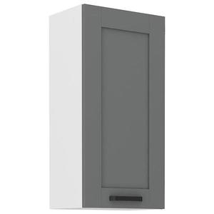 Kuchynská skrinka Luna dustgrey/biela 45G-90 1F vyobraziť