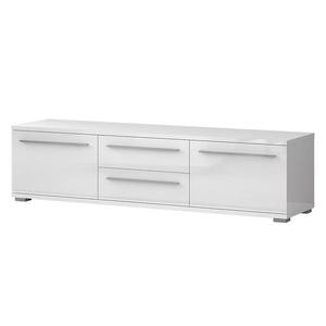 TV stolík Piano TV180-2K2F/PN-70/KA/70 lakované crystal white vyobraziť