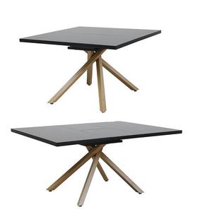 Rozkladací stôl Ursa B10038 120/160x120cm čierna vyobraziť