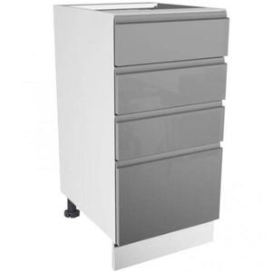 Skrinka do kuchyne Gardena D40S4 grey vyobraziť
