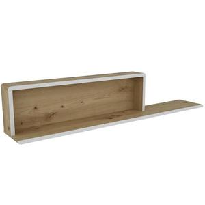 Polička Capannoli 120 dub artisan/biela vyobraziť