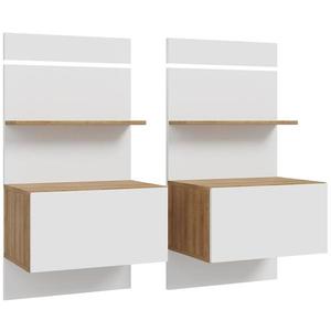 Nočný stolík Whiteheaven LNBK211STB-M604 2 kusy vyobraziť