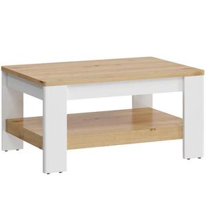 Konferenčný stolík Avila AILT01 biela/dub artisan vyobraziť