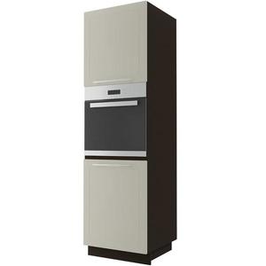 Kuchynská skrinka D14RU/2D Quantum vanilla mat/lava vyobraziť