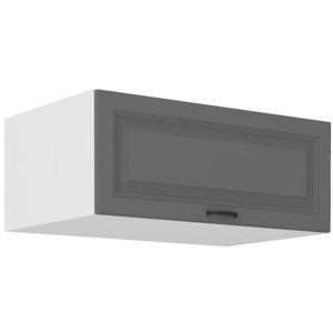 Kuchynská skrinka Stilo dustgrey/biela 80 Nagu-36 1F vyobraziť