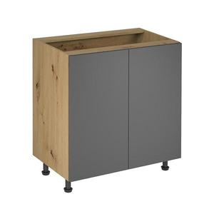 Skrinka do kuchyne Langen d80 grey vyobraziť