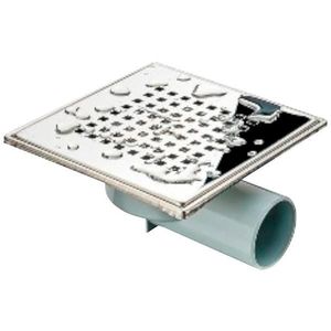 Podlahový odtok Axus mat 15x15 otočný 360 FI50 11312 vyobraziť