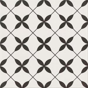 Gresová dlažba Patchwork Clover Black Pattern 29, 8/29, 8 vyobraziť