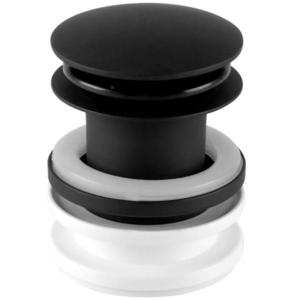 Zátka click-clack čierna univerzálna vyobraziť