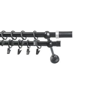 Garniža II stylus fi 19 čierna 200cm cylinder saturn vyobraziť