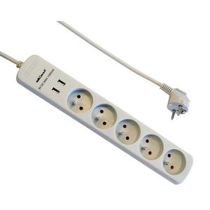 Predlžovací kábel 5x s uz16a . 2g usb na nabijanie . 5Vd vyobraziť