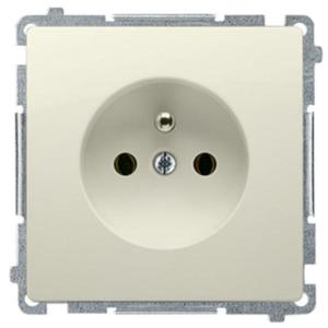 B BMGZ1.01/12 zásuvka plug-in jednotlivá z/u béžová vyobraziť
