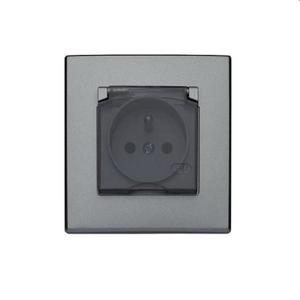 GPH-1LZ Zásuvka odolná voči striekajúcej vode inox vyobraziť