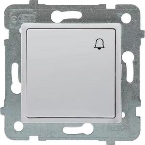 Vypínač zvonček biely LP-6Q/M vyobraziť