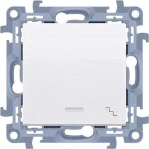 Vypínač schodiskový s podsvietením LED BI CW6L.01/11 vyobraziť