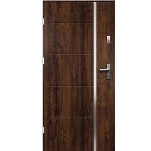 Dvere vchodové IRIS PS5 90L ořech vyobraziť