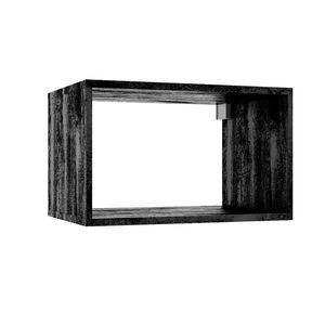 Kúpeľňová skrinka Qubik čierny betón 30x60x44 vyobraziť