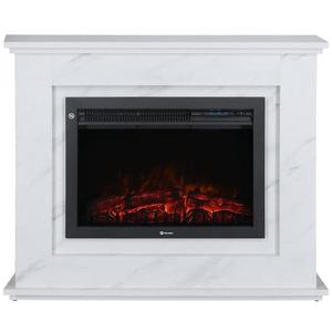 Elektrický krb voľne stojaci Cloe biely mramor 2000W vyobraziť