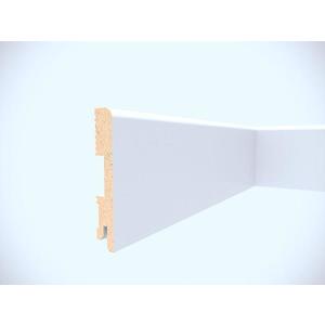 Podlahová lišta MDF Foge LB1 100 biela polomatná vyobraziť