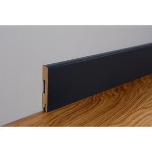 Podlahová lišta MDF FOGE LB1 100 čierna polomatná vyobraziť