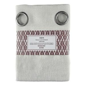 Záclona na priechodkách AQUA polyester ecru 140x160 Merkury Home vyobraziť