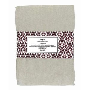 Záclona na šnurovanie AQUA polyester béžová 140x160 Merkury Home vyobraziť