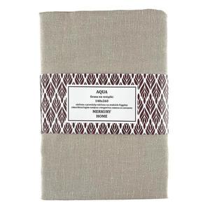 Záclona na šnurovanie AQUA polyester béžová 140x260 Merkury Home vyobraziť