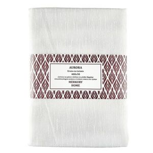 Záclona na páske AURORA polyester biela 400x90 Merkury Home vyobraziť