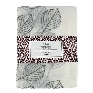 Záclona na páske Holly polyester tmavo šedá 140x180 Merkury Home II/22 vyobraziť